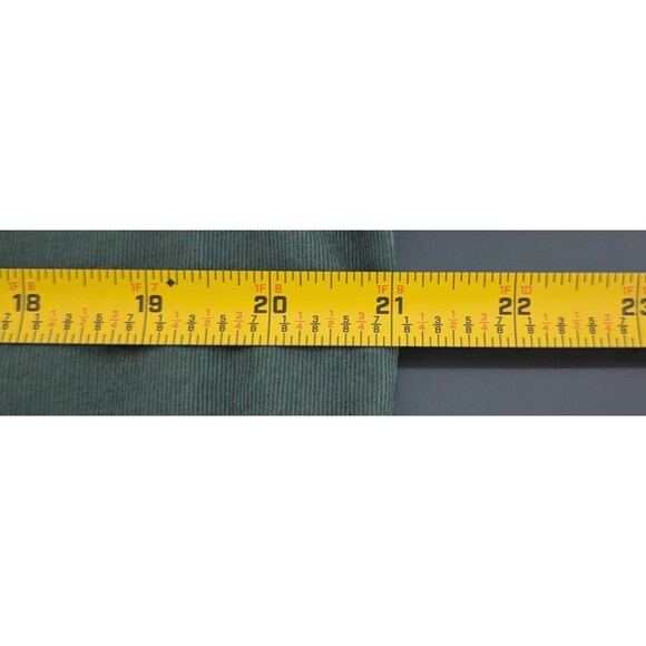 Faherty Corduroy Button-Up Shirt Men's Size Medium Laurel Wreath Green Top - Picture 6 of 7